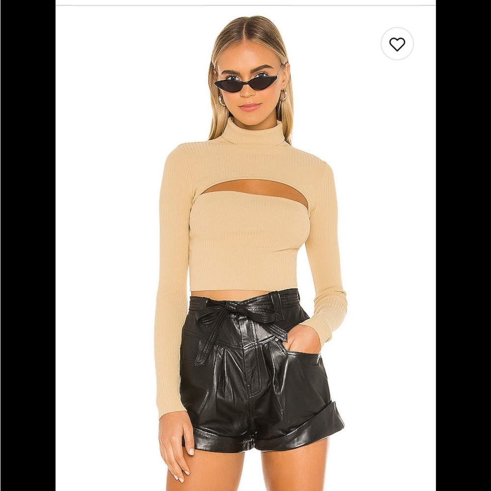 Tasha Cutout Turtleneck Sweater